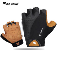 Găng Tay Đi Xe Đạp WEST BIKING Thoáng Khí, Găng Đạp Xe Thể Thao Nửa Ngón Tay Chống Trượt Cho Nam Và Nữ