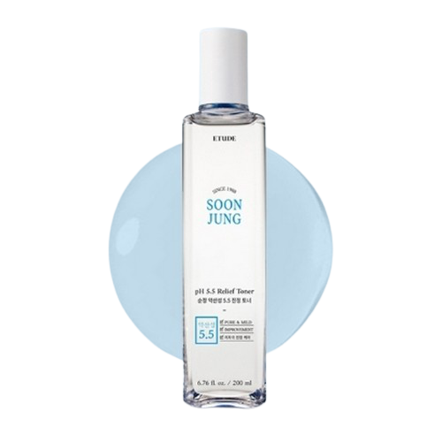 [Etude House] Nước Hoa Hồng Giảm Mụn Soon Jung PH 5.5 200Ml