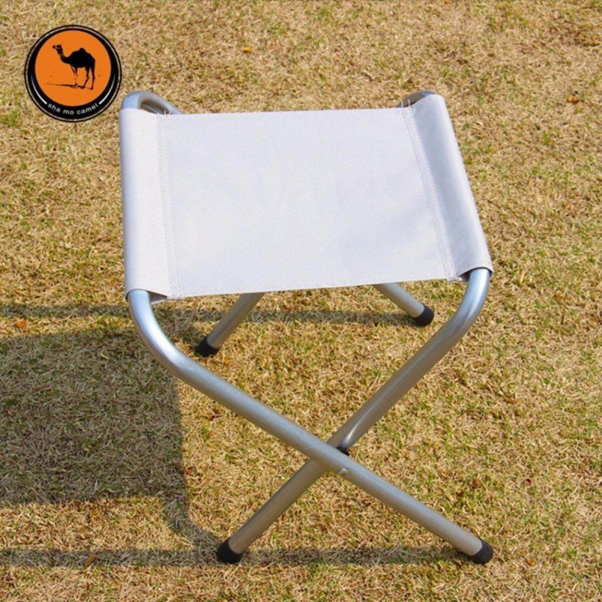 Special price fishing chair outdoor portable beach chair folding stool multi-purpose battery fishing gear - intl