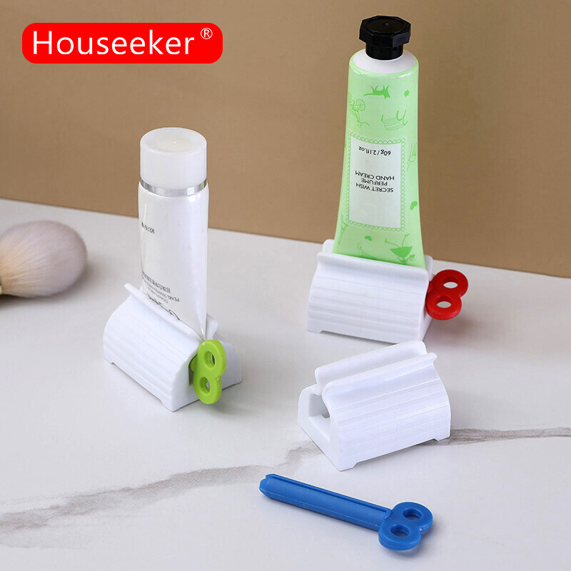 Houseeker Hộp Đựng Kem Đánh Răng Nụ Hôn Môi Nóng Bỏng Gợi Cảm Giá Lăn Ống Đựng Tăm, Phụ Kiện Phòng Tắm