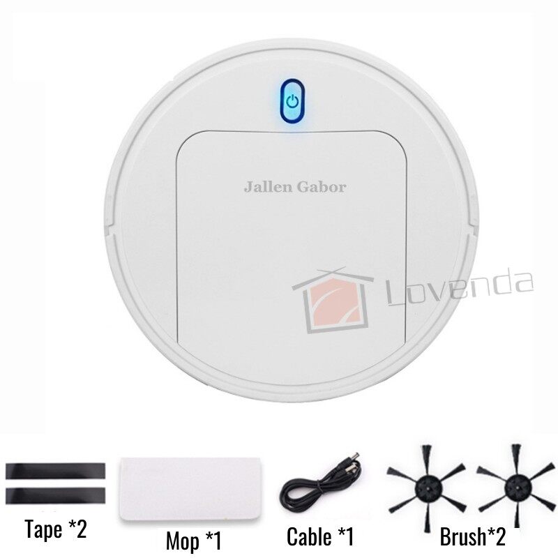 Jallen Gabor IS25 Robot Vacuum 3in1 Robot Vakum Robot Mop Home Vacuum