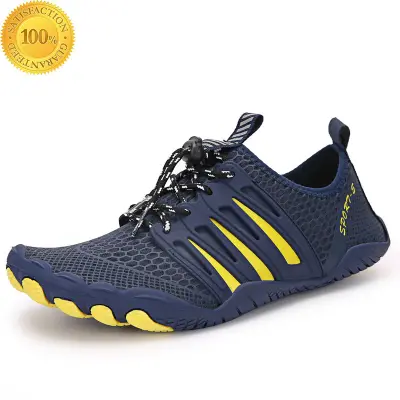 Oscrobie Water Shoes Swimming Shoes Sports Shoes For Men Running Shoes Aqua Shoes Sneakers Shoes Socks Shoes Wading Beach Shoes Diving Shoes Hiking Shoes Five Finger Walking Yoga Shoes Cycling Shoes