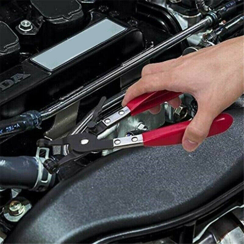 Auto Car Water Pipe Pliers Straight Throat Car Water Pipe Hose Clip Clamp Pliers Removal Installer Tool For Automotive Repair Workshop Carpenters
