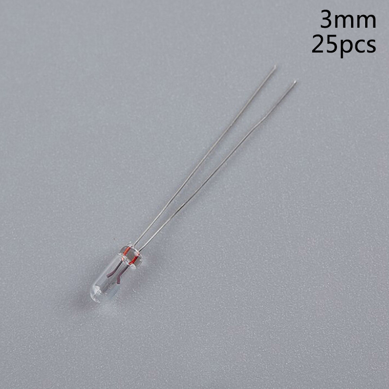 25pcs 5mm 4mm 3mm clear 12v mini bulb of wheat rice bulbs switch button bulbs