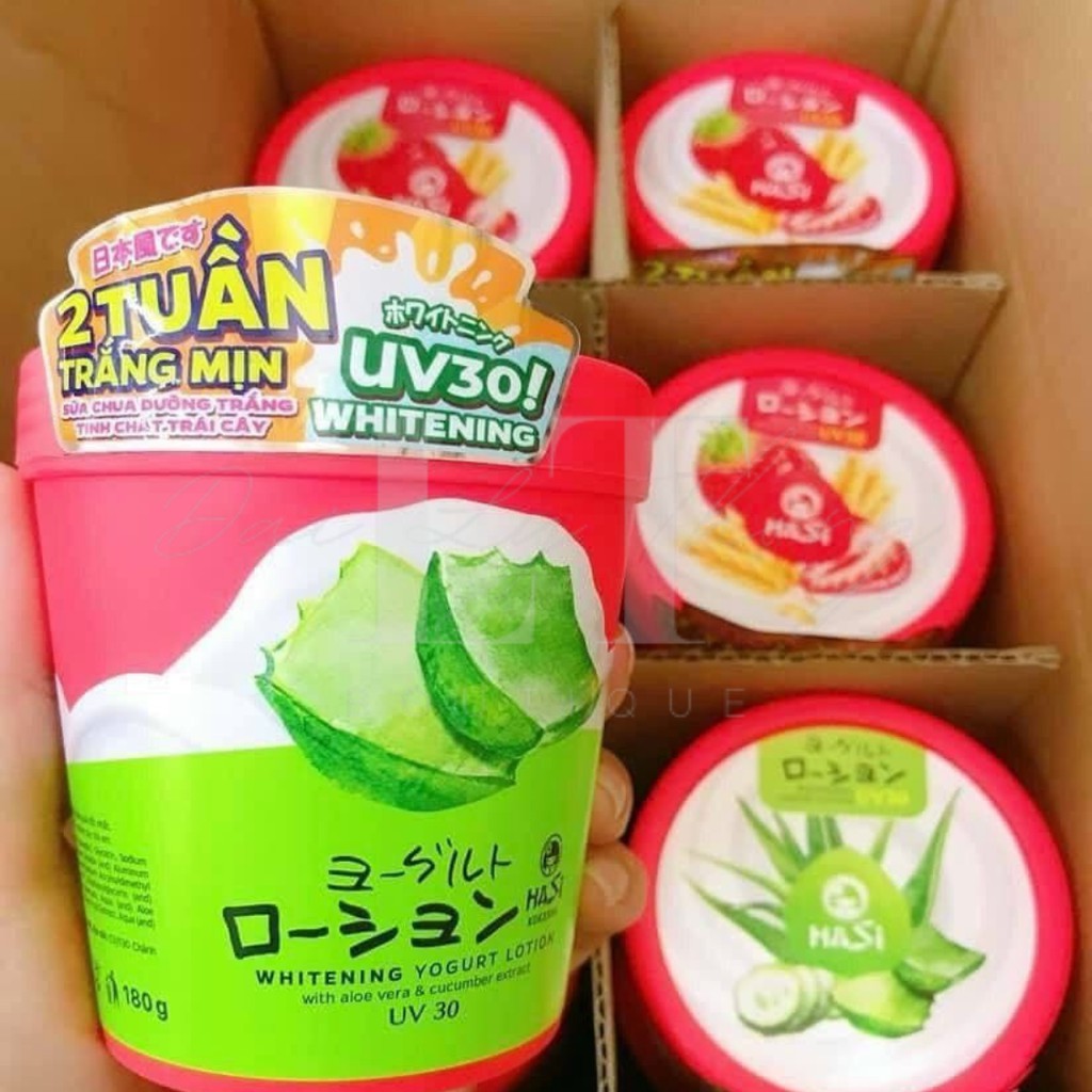 Lotion body dưỡng thể chống nắng Hasi UV 30 hương dưa leo nha đam