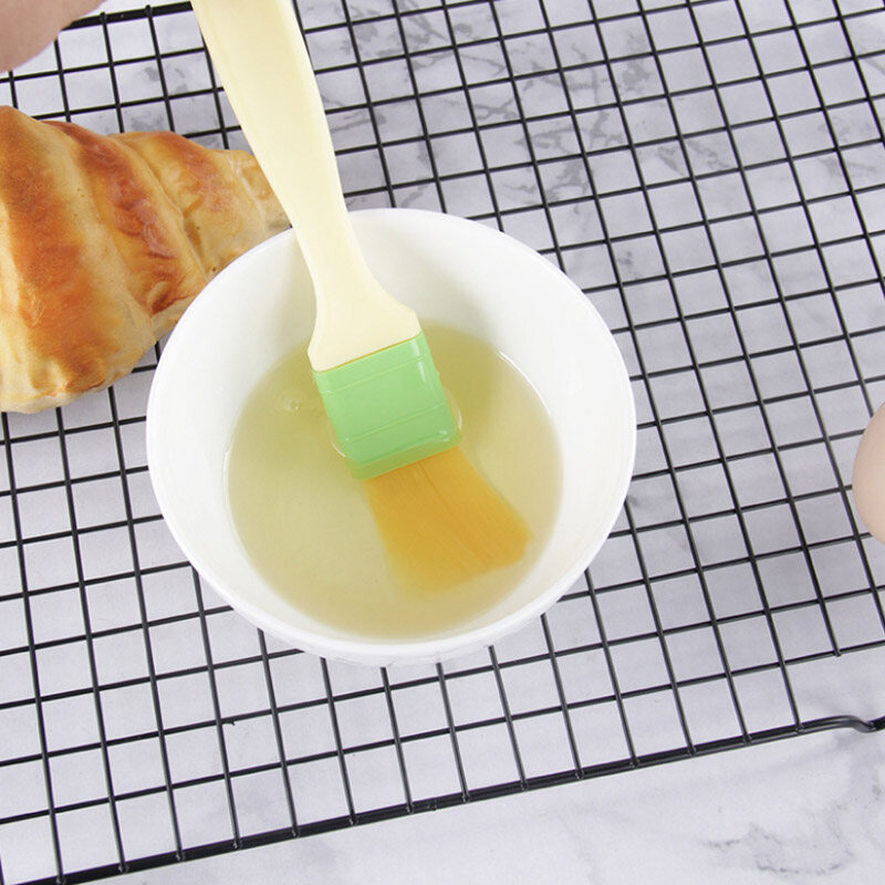 SHOOTHE 1Pcs Portable Pastry Brush Cake Brushes Basting Tools Food Grade Plastic Handle Kitchen Accessories Multifunction