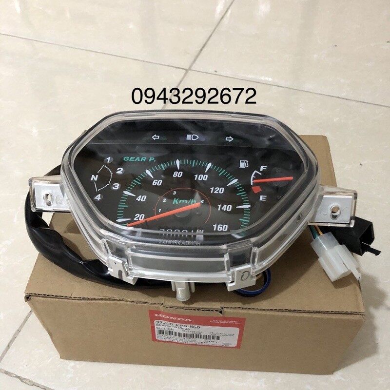 Đồng hồ wave alpha, zx honda