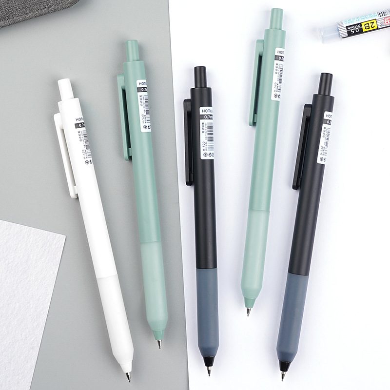 Mechanical Pencil 0.5 / 0.7mm HB Replaceable Refills Student School Office School Writing Drawing Art Supplies Stationery