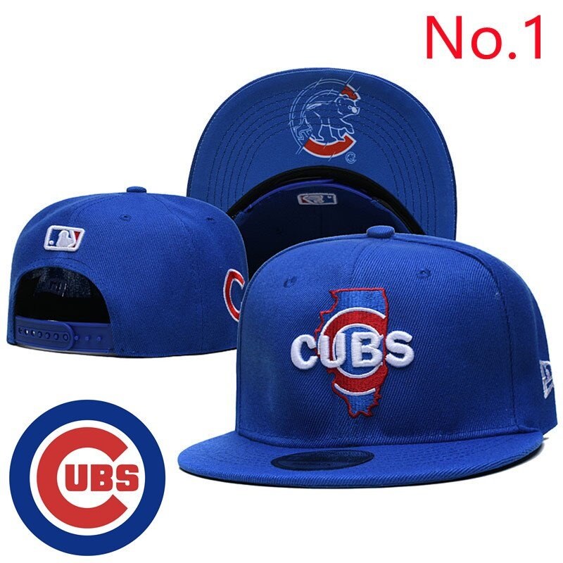 cubs leather hat