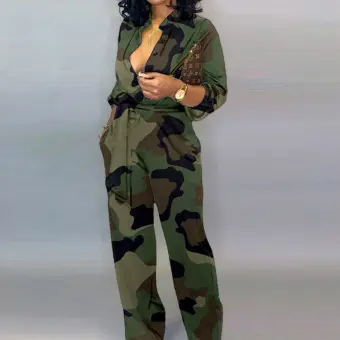 camouflage jumpsuit for sale
