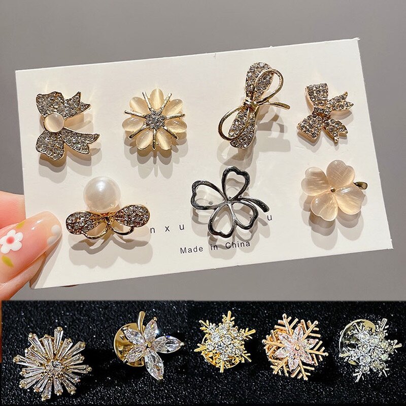 High Quality Fashion Opal Beaded Brooch