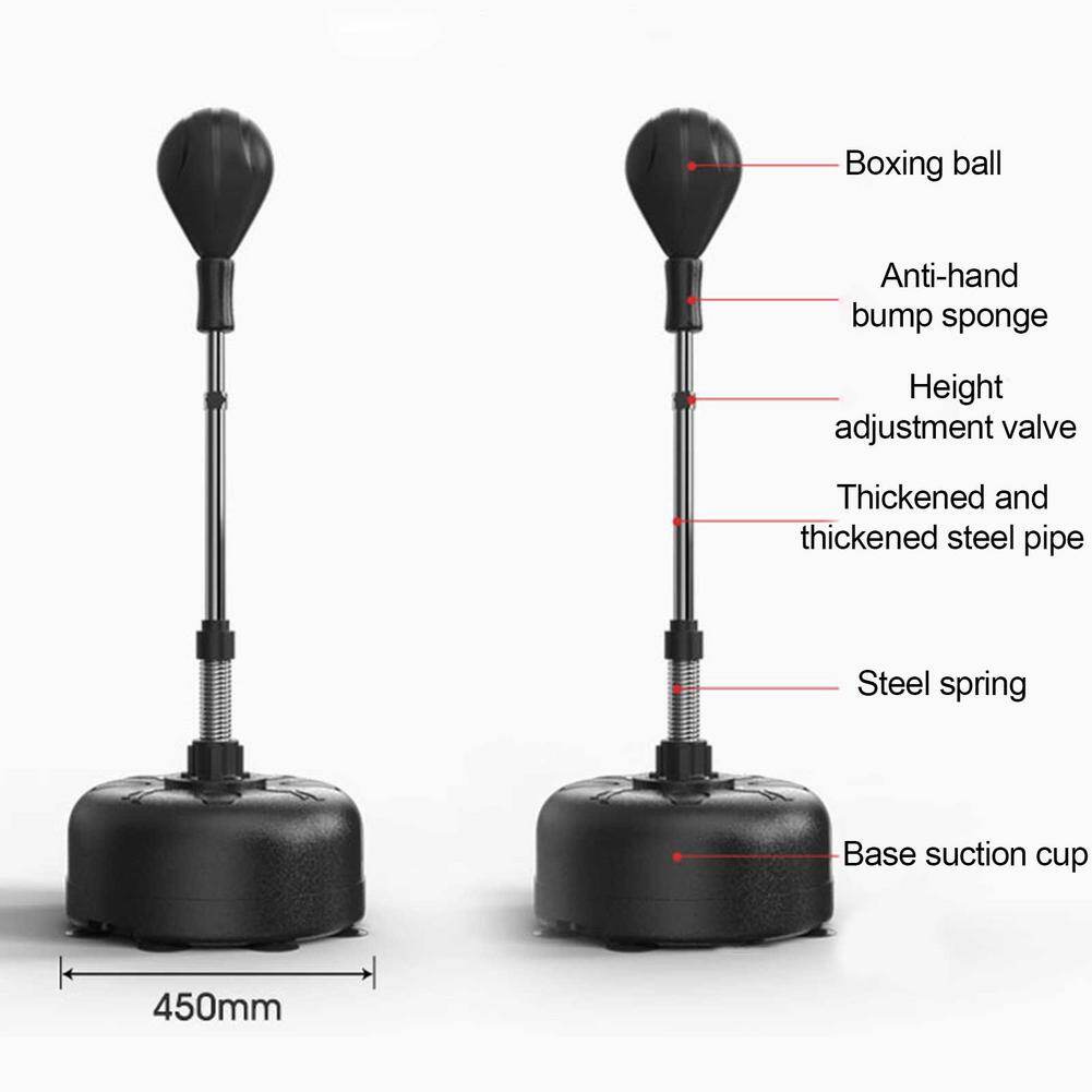 Reflex Bag Free Standing Boxing Speed Phing Bag Adjustable Height For &Kid Boxing Training Exercise Phing Bag Sandbag