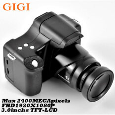 GIGI Camera Kỹ Thuật Số 18x Hd Camera Thẻ Tf Màn Hình Lcd 1080P 3.0 Inch Không Gương Lật