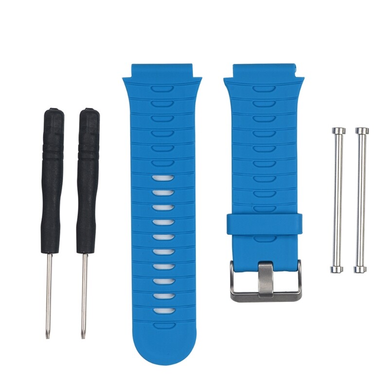Replacement Silicone Watch Band Wrist Strap And Tool for Garmin Forerunner 920XT