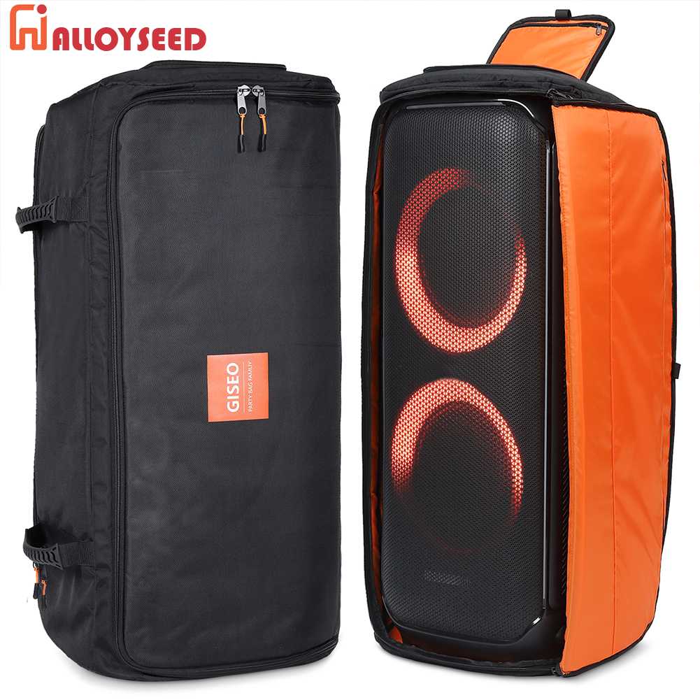 Speaker Storage Bag For JBL PARTYBOX 710 Wireless Speaker Case Cover Portable Speaker Organizer Rubber Carrying Box for JBL
