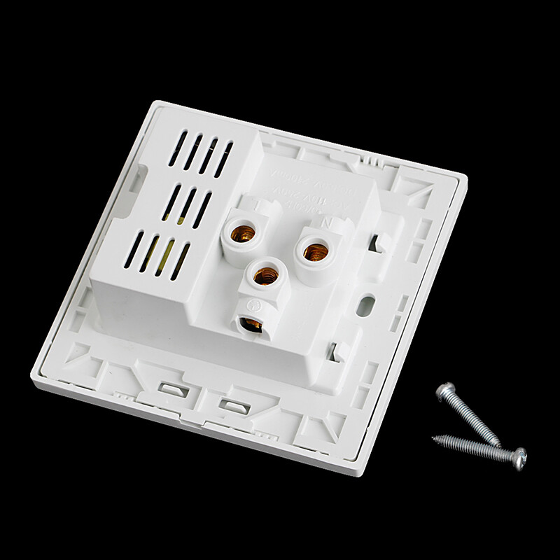 Ổ Cắm + 2 USB + Công Tắc Ổ Cắm Gắn Tường Bộ Sạc Bộ Chuyển Đổi Nguồn AC/DC Bảng Ổ Cắm