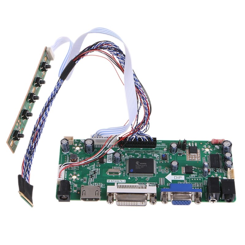Vga hdmi dvi lcd controller driver board for 1600x900 17.3 inch 40 pins lp173wd1 lvds panel