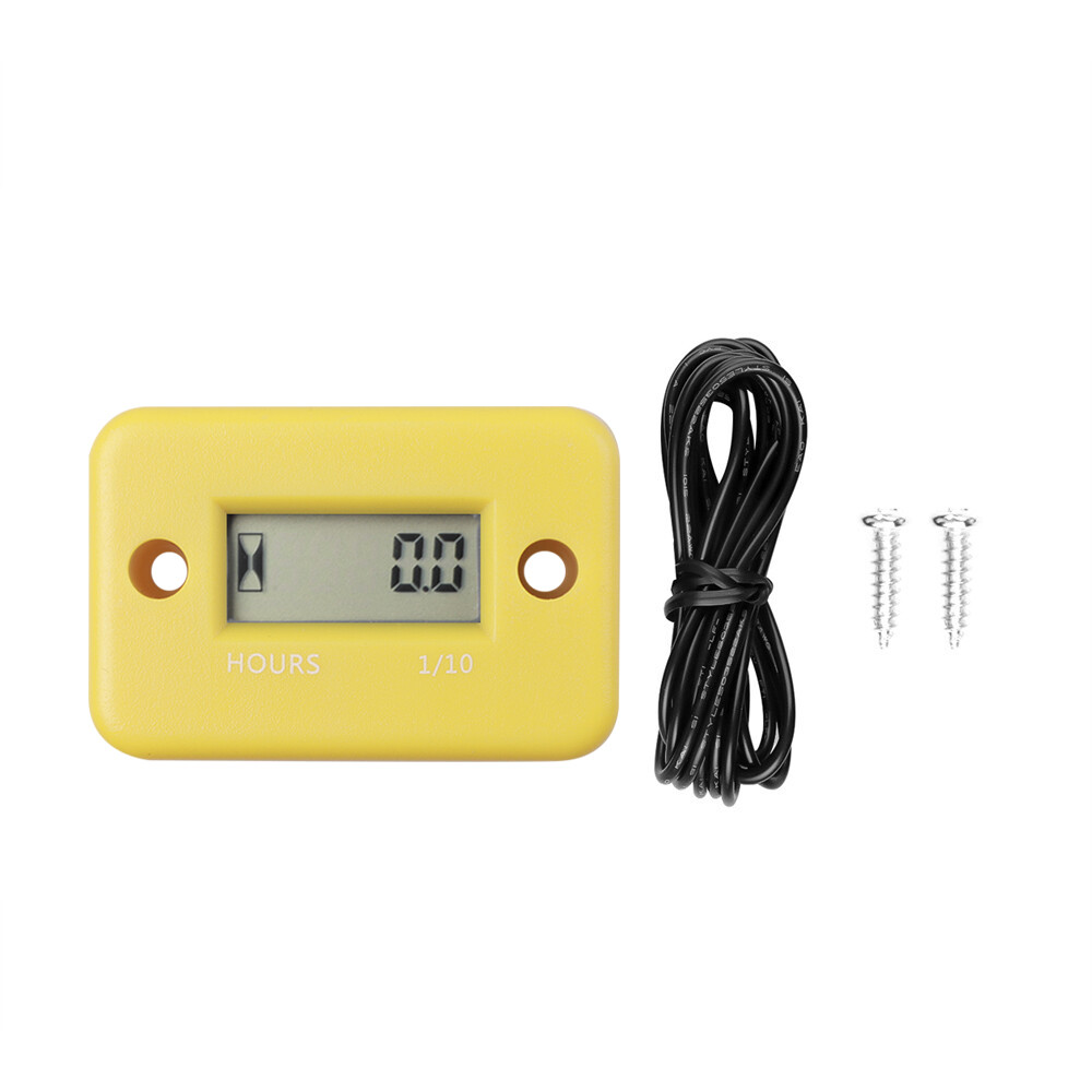 LCD không thấm nước kỹ thuật số Đồng hồ đo vòng tua máy truy cập cho ATV Xe máy cụ