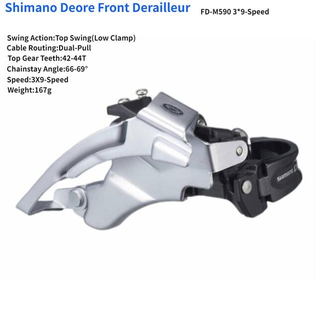 Fd M610 Shimano M590 Front Derailleur Shimano Deore Front