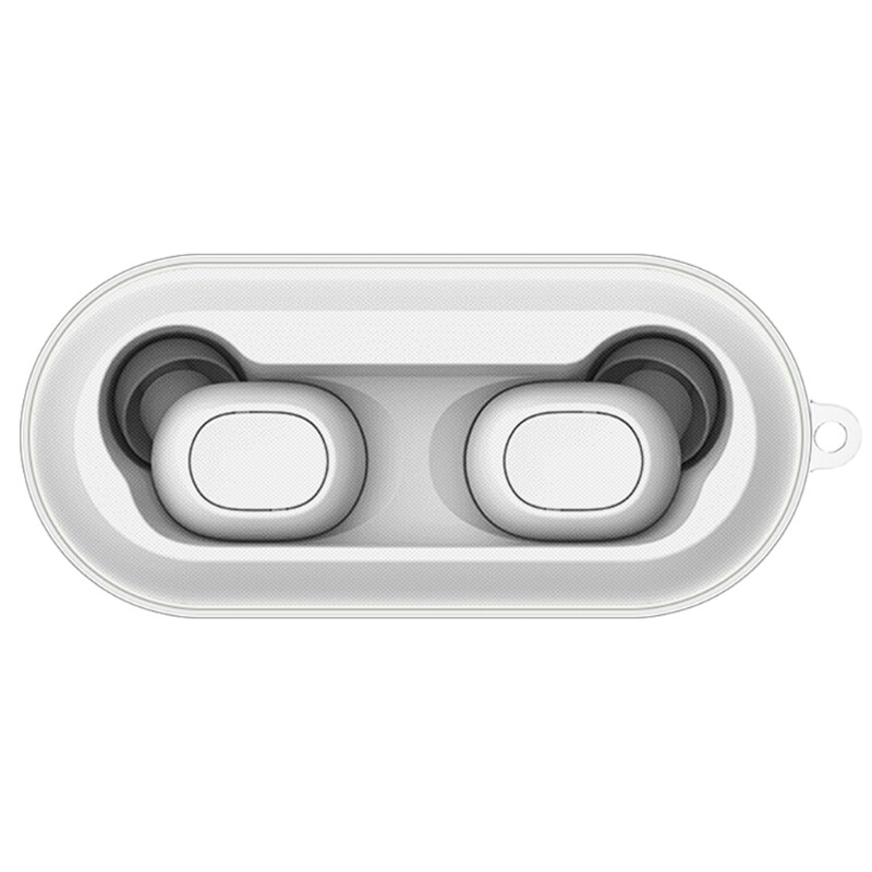 Compatible with QCY T1C Earphone Protective Cover Lightweight Case Impact-resistant Sleeve Bluetooth-compatible