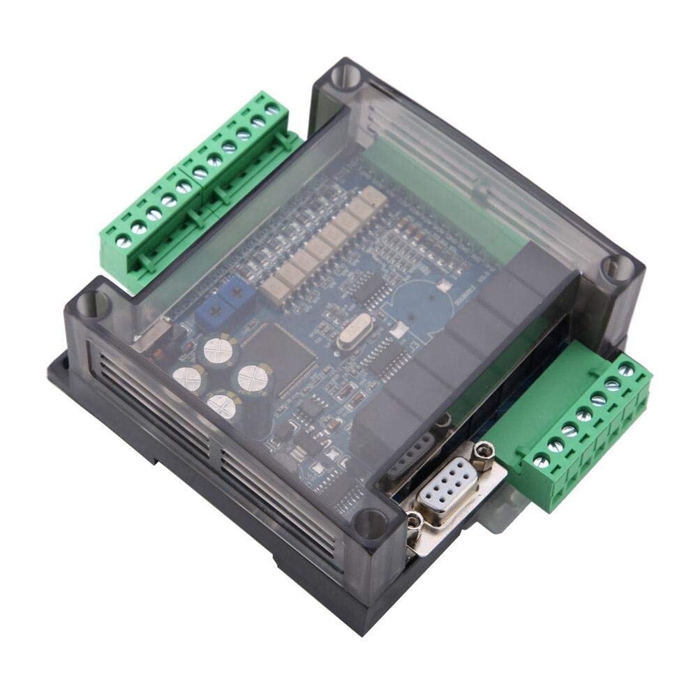 FX3U-14MR PLC Industrial Control Board 8 Input 6 Output Programmable Control Relay Output, 24 V PLC Control