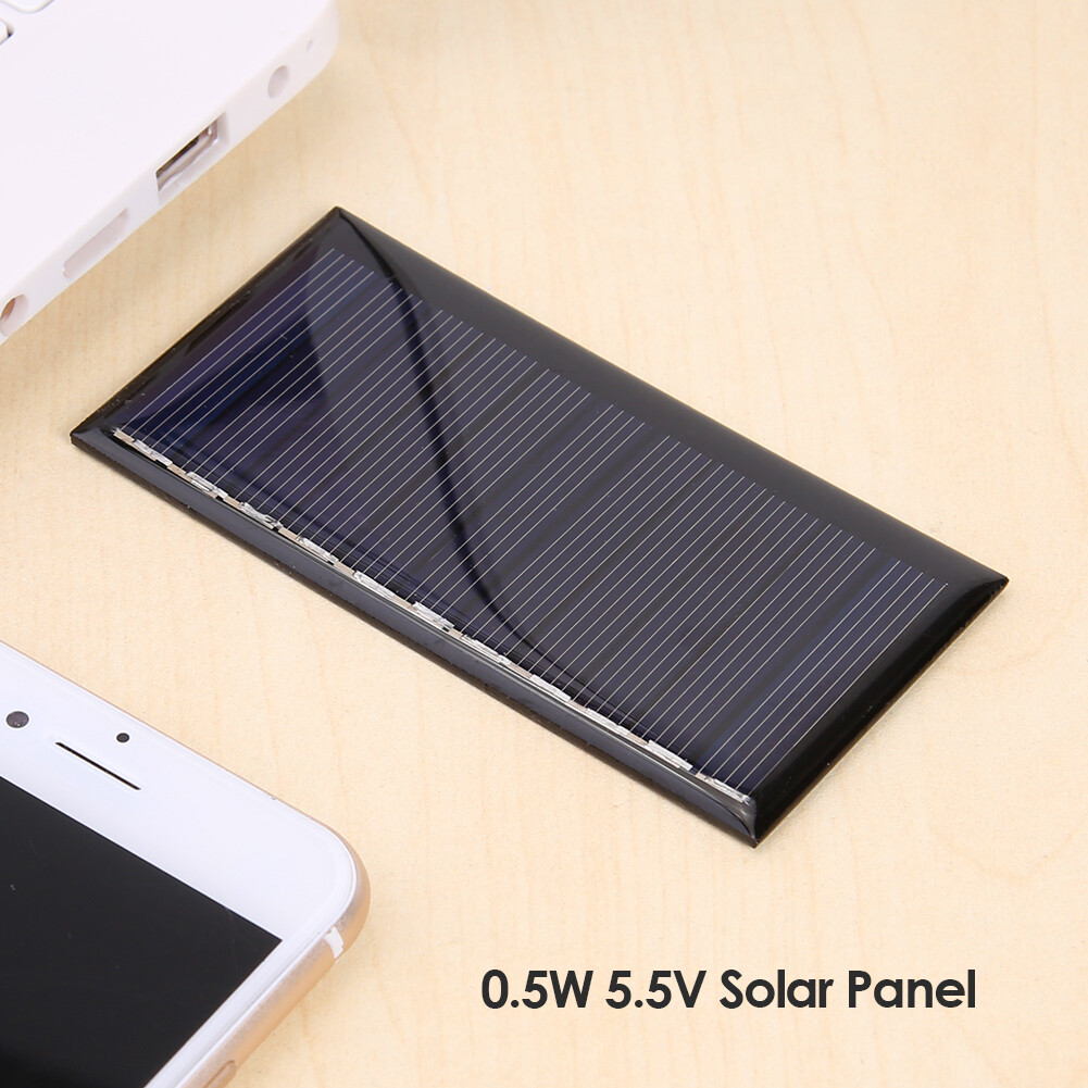 5.5V 90mA Solar Panel DIY Mini Solar Charger Cell System Polysilicon Board