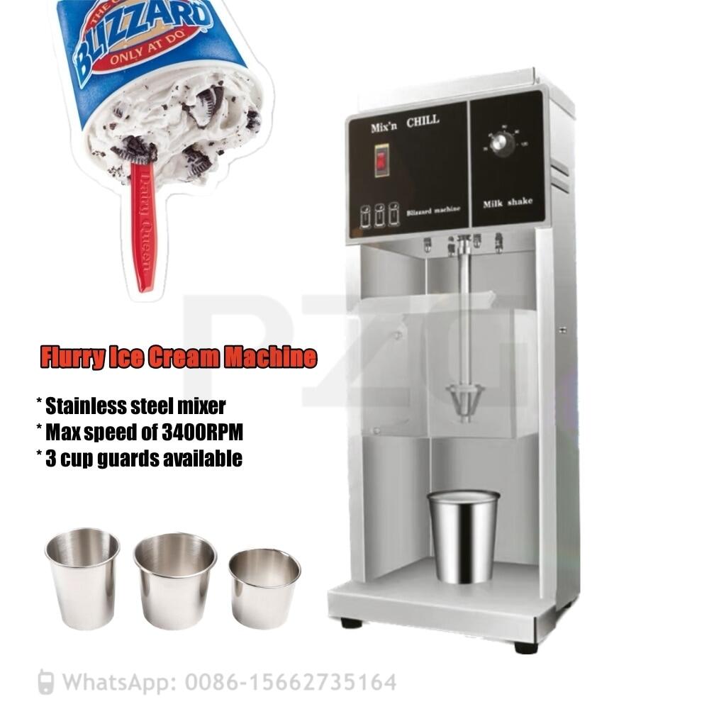 Stepless Speed Commercial 110V 220V Electric Mcflurry Flurry Soft