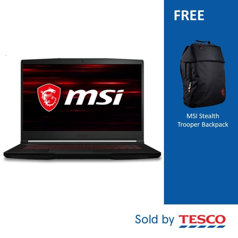 MSI GF63 Thin 10SC-251MY 15.6 FHD Laptop (i5-10500H+HM470/ 8GB/ 256GB/ GTX1650 Max Q) Black Malaysia