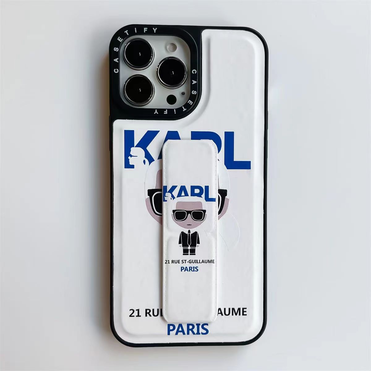 Casetify x KARL LAGERFELD cho Iphone 14 Pro Max / iPhone 13 Pro Max / iPhone 12 Pro Max / iPhone 11 Pro Max vỏ điện thoại