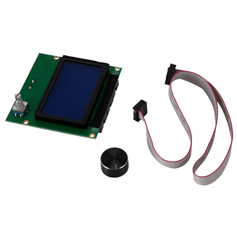 New 1.4 3D Printer Screen Display 12864 Lcd Ender-3 Ramps Screen + Cable For Creality Ender-3 3D Printer