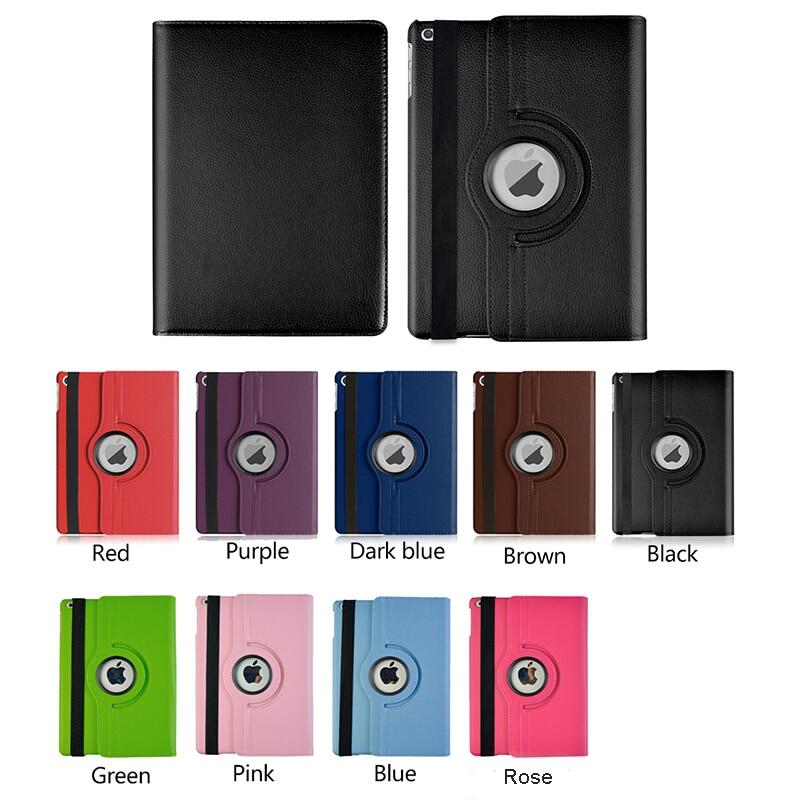 Rotate 360 Degrees PU Cover for IPad 10.2 Inch 2019 IPad Pro 11 2018 2020 IPad 2 3 4 IPad 5 6 7 8 9 IPad 9.7 2017 2018 Wake-up Self-energy Protection Case for IPad Air 3 10.5 Mini 1 2 3 4 5 10.2 2019 7th Gen Flip Cover