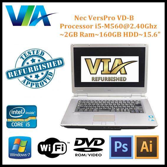 Refurb Nec VersaPro VD-B~CI5~2Gb Ram~160Gb HDD~15.6 Malaysia
