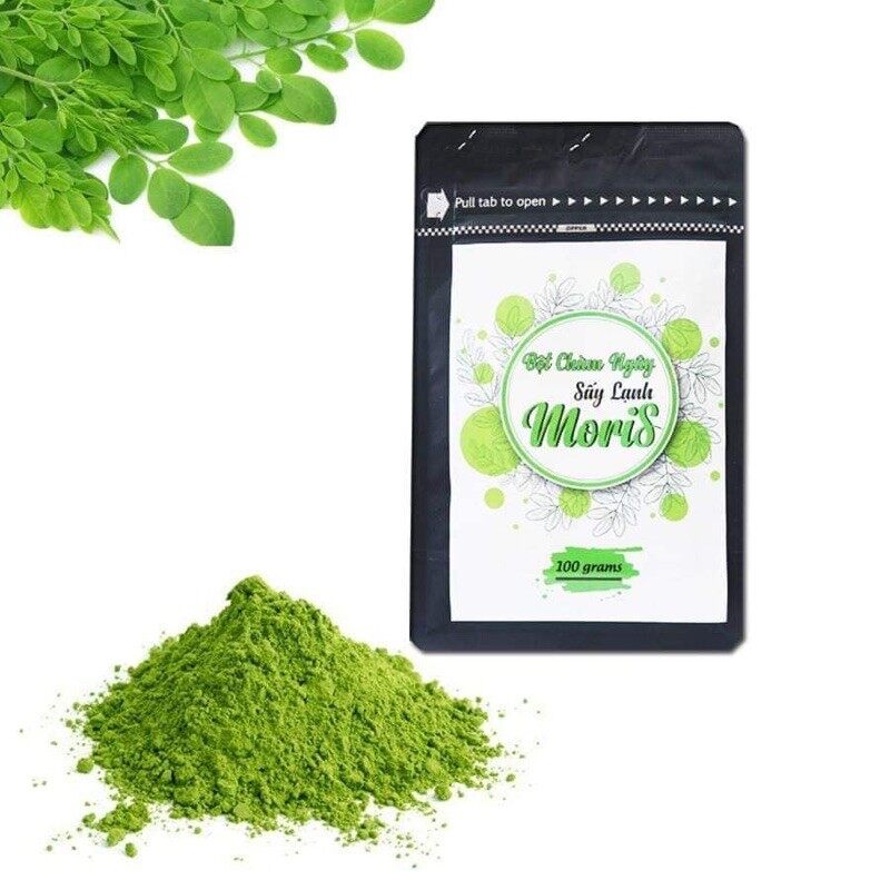 [HCM]Bột Chùm Ngây Sấy Lạnh Moris 100G