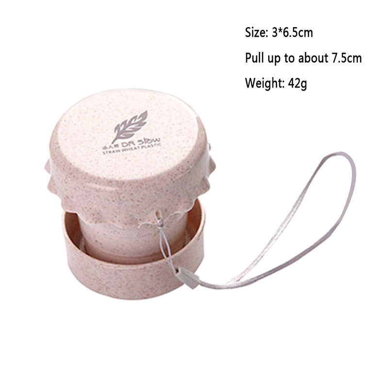 SAWU Convenient 130ml Folding Cup Telescopic Cup Travel Folding Cup Portable Water Cup