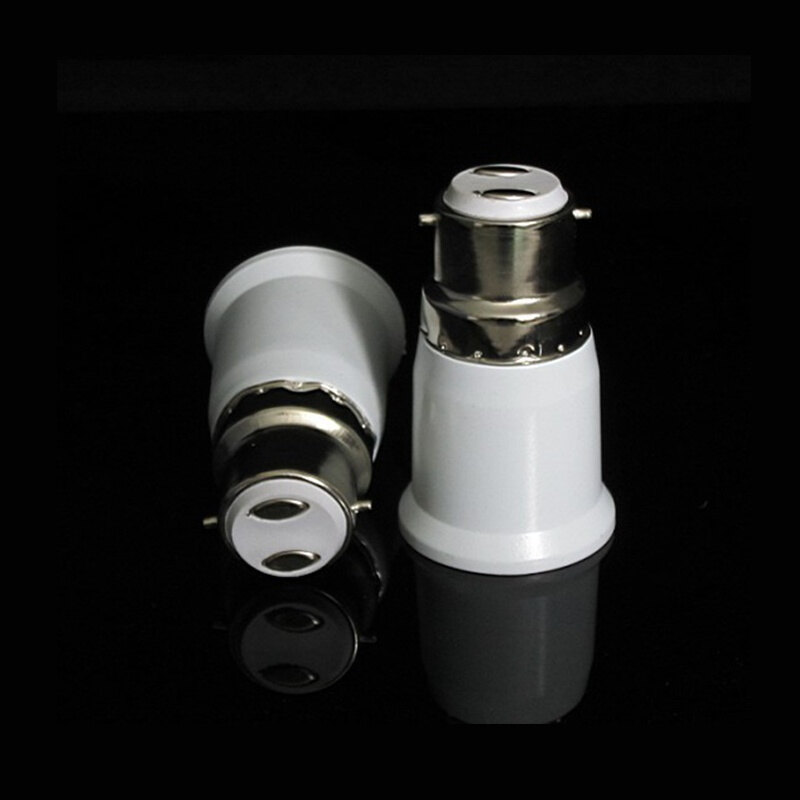 2 Cái Bộ Chuyển Đổi Đui Đèn Bằng Vật Liệu Chống Cháy B22 Sang E27 Bộ Chuyển Đổi Loại Đui Bóng Đèn Đui Đèn Đui Đèn Led Bộ Chuyển Đổi Đui Đèn
