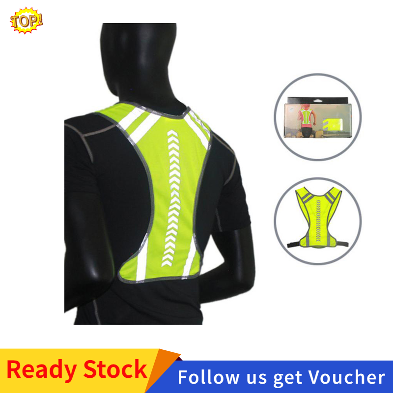Safety Reflective Vest Visibility Night Running Jogging Security Clothing Hot
