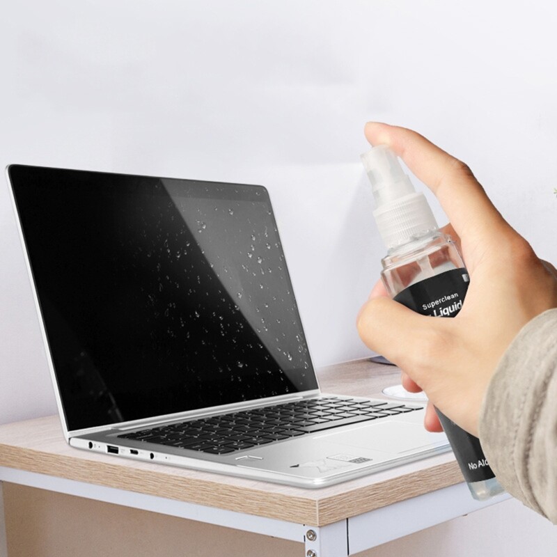 DSLR Camera Screen Cleaning Artifact Screen Cleaner Spray Liquid for Computer Tablet Touchscreen Mist Cleaner 60ml
