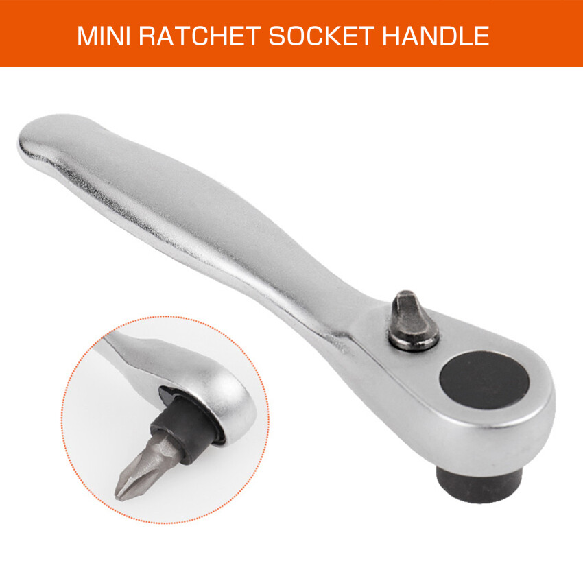 1/4inch Ratchet Socket Wrench Screwdriver Hex Torque Wrench Set Quick Socket Wrench And Screwdriver Hand Tools