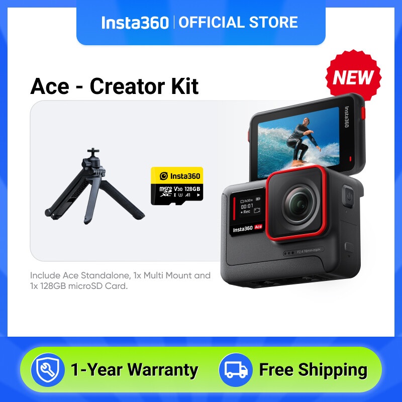  Insta360 Ace Pro Creator Kit - Waterproof Action