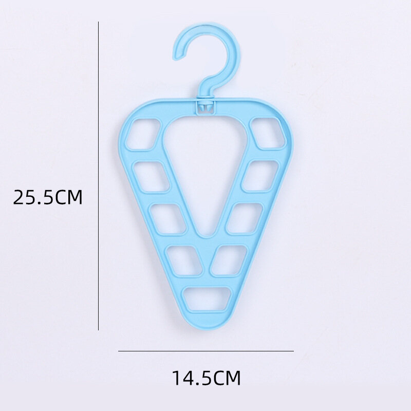 9 Hole Magic Clothes Hanger Closet Organizer Space Saving  Multi-function Drying Racks Wardrobe Scarf Storage Cloth Hanger