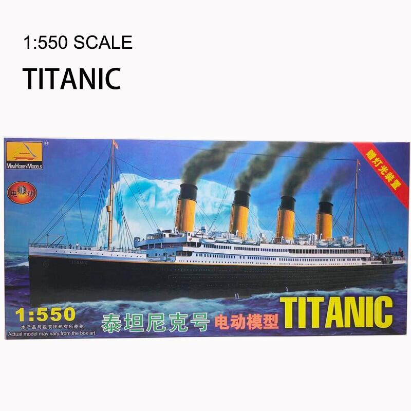 plastic titanic toy