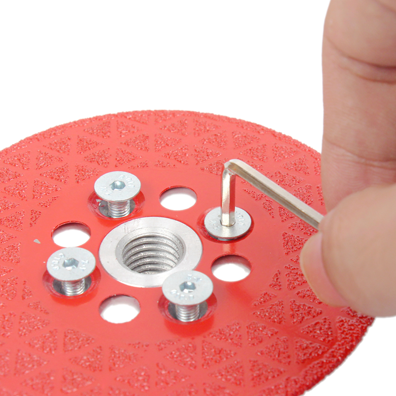 Baoblaze Đĩa Mài Kim Cương Hai Mặt 4 Inch Máy Mài Góc Lưỡi Cưa Để Cắt Đá Cẩm Thạch Đá Hoa Cương Dụng Cụ Chà Nhám Bê Tông