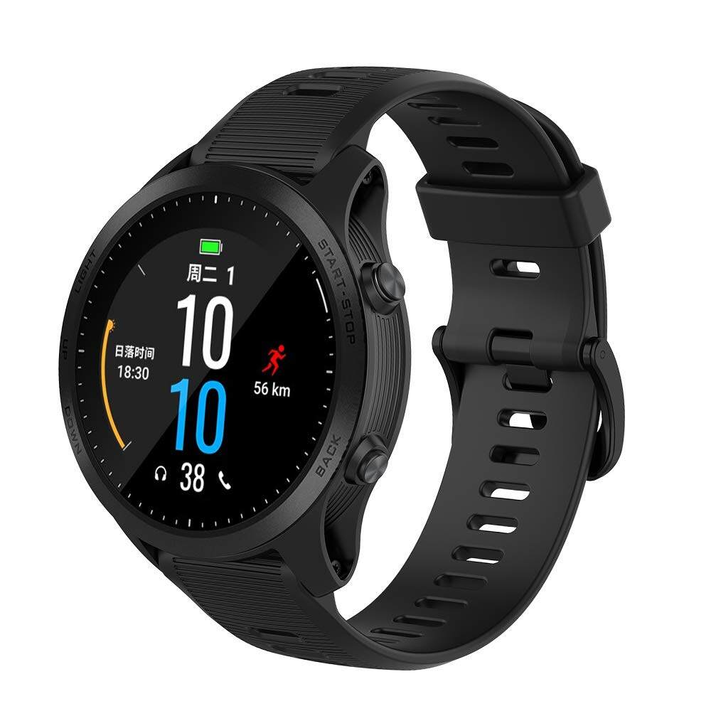 For Garmin Forerunner 945 Straps, Silicone Bands for Garmin Forerunner 945/935 Smart Watch