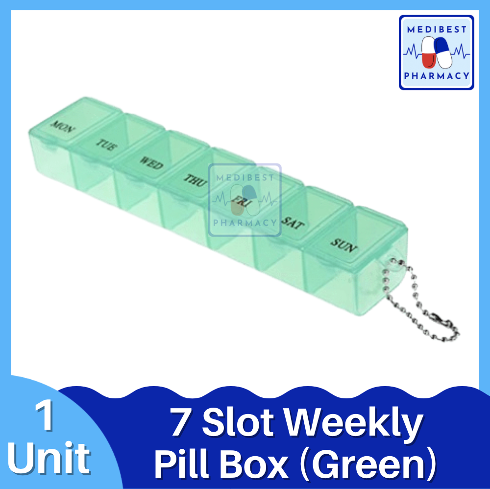 [READY STOCK] Weekly Pill Organizer 7 Days Pill Box Bekas Ubat ...
