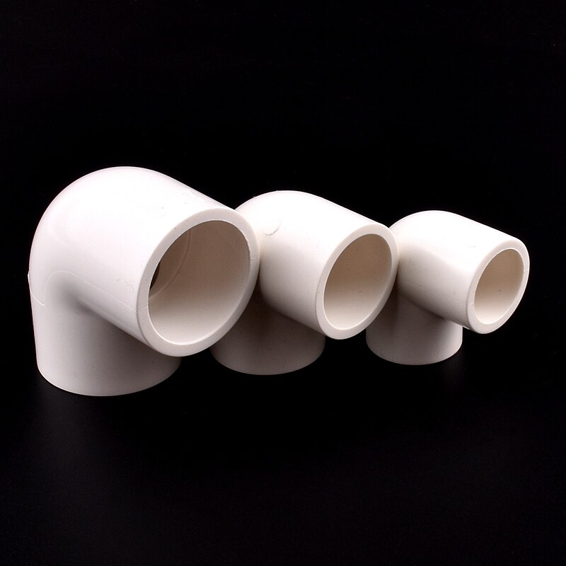 [LWF 2022] 1 3Pcs 20 25 32mm High Quality White PVC Pipe Fittings
