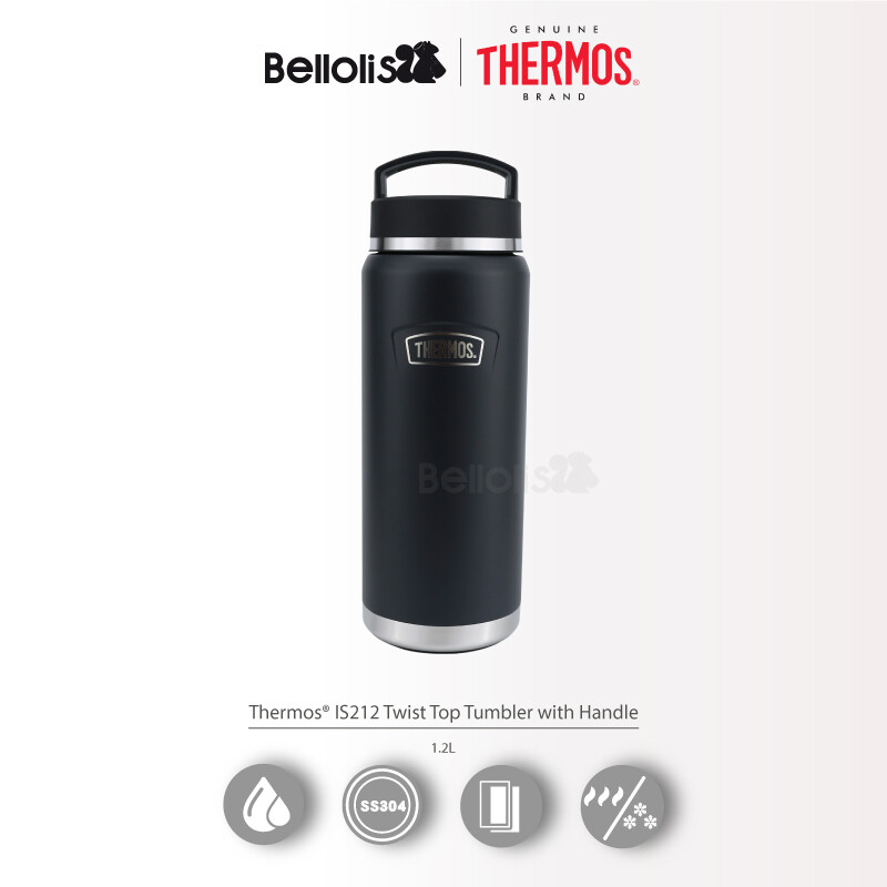 Authentic] THERMOS 1200ml Twist Top Tumbler with Handle