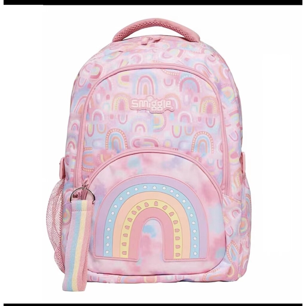 Ba Lô Cầu Vồng Smiggle Ba Lô Nữ Tiểu Học Dễ Thương