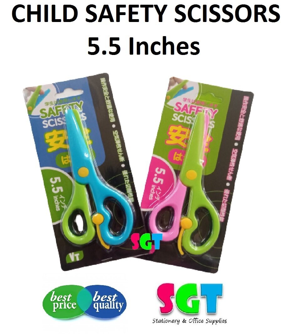 Child Safety Scissors 5.5 Inches 1 Unit Lazada