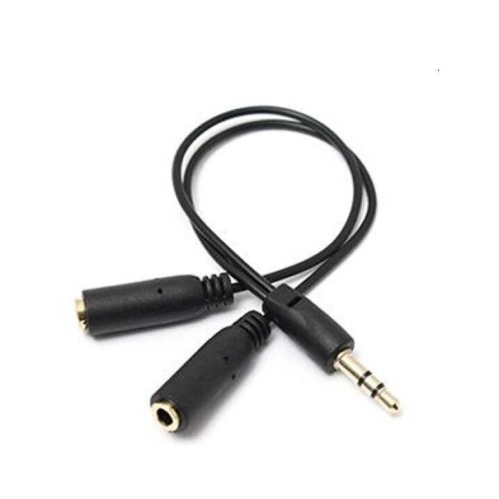 Dây chia jack loa chuẩn 3.5 từ 1 ra 2 otg8/14