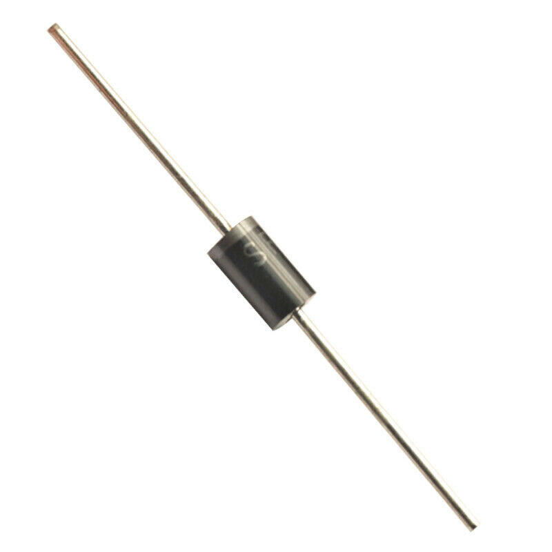 50pcs sr260 sb260 2a 60v do-15 schottky diodes